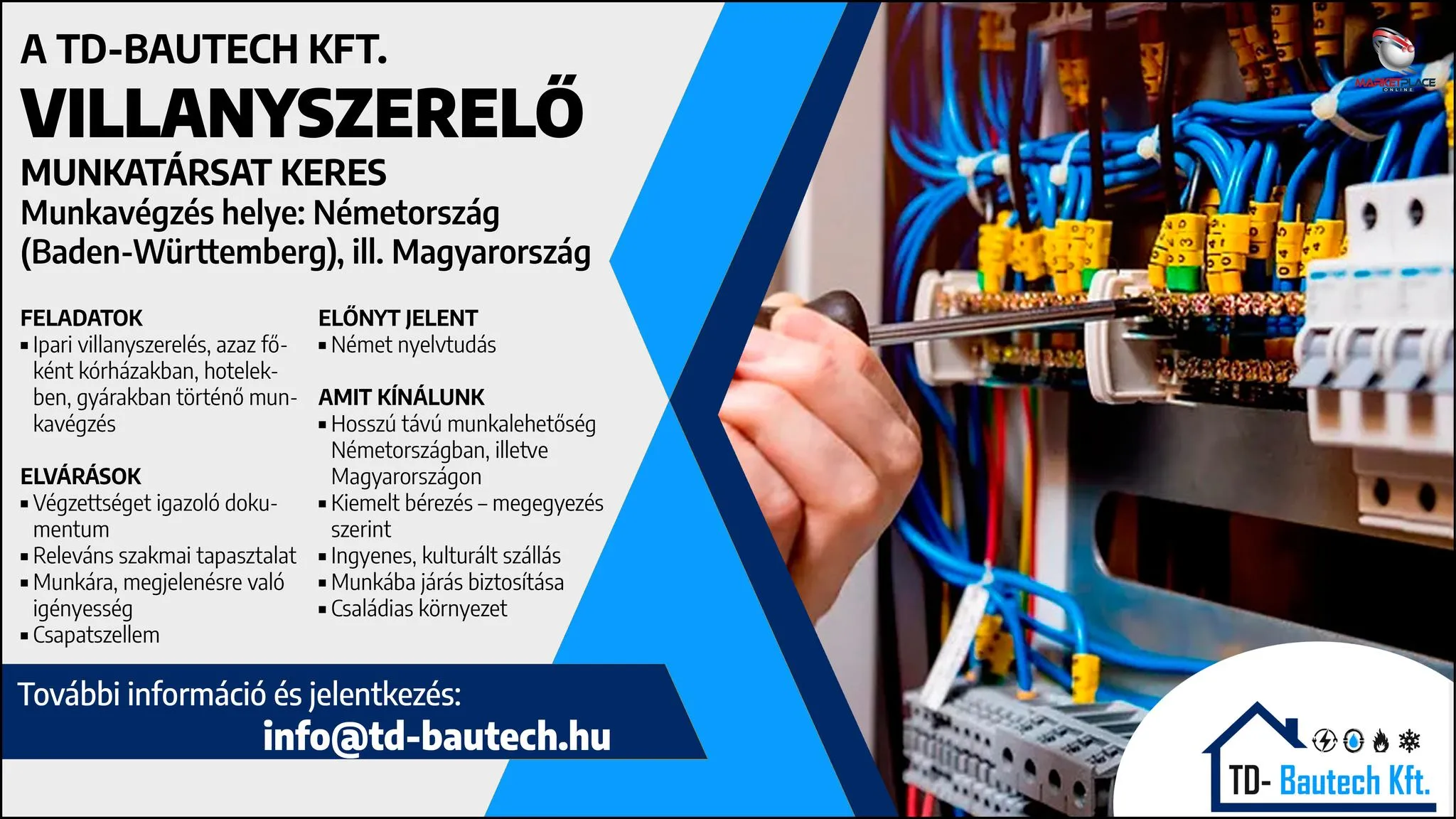 Állásajánlat - TD-Bautech Kft.